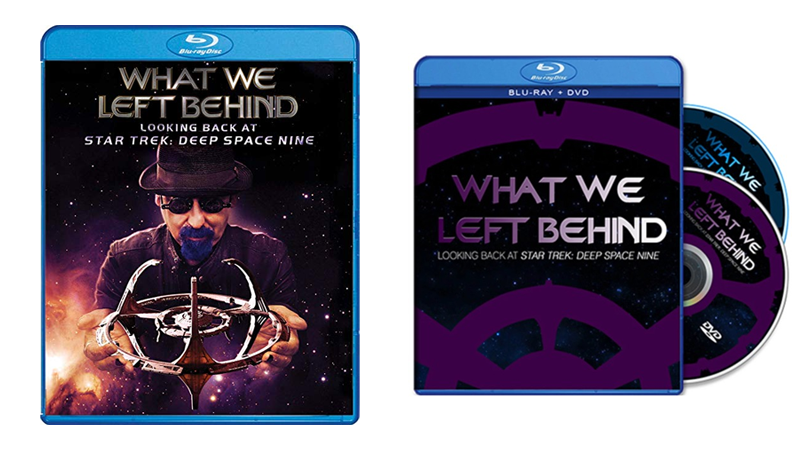 Current box art for the standard and Indiegogo releases of What We Left Behind.
